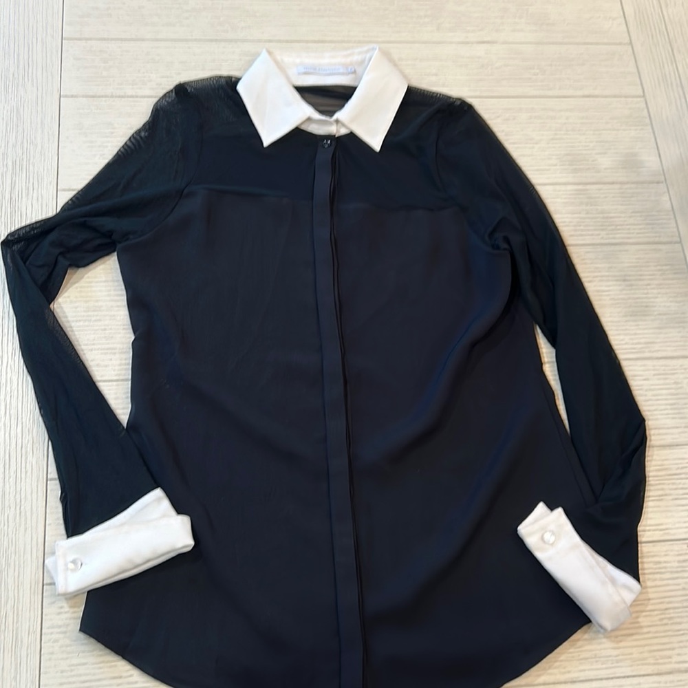 Like New Anne Fontaine Sheryl Blouse